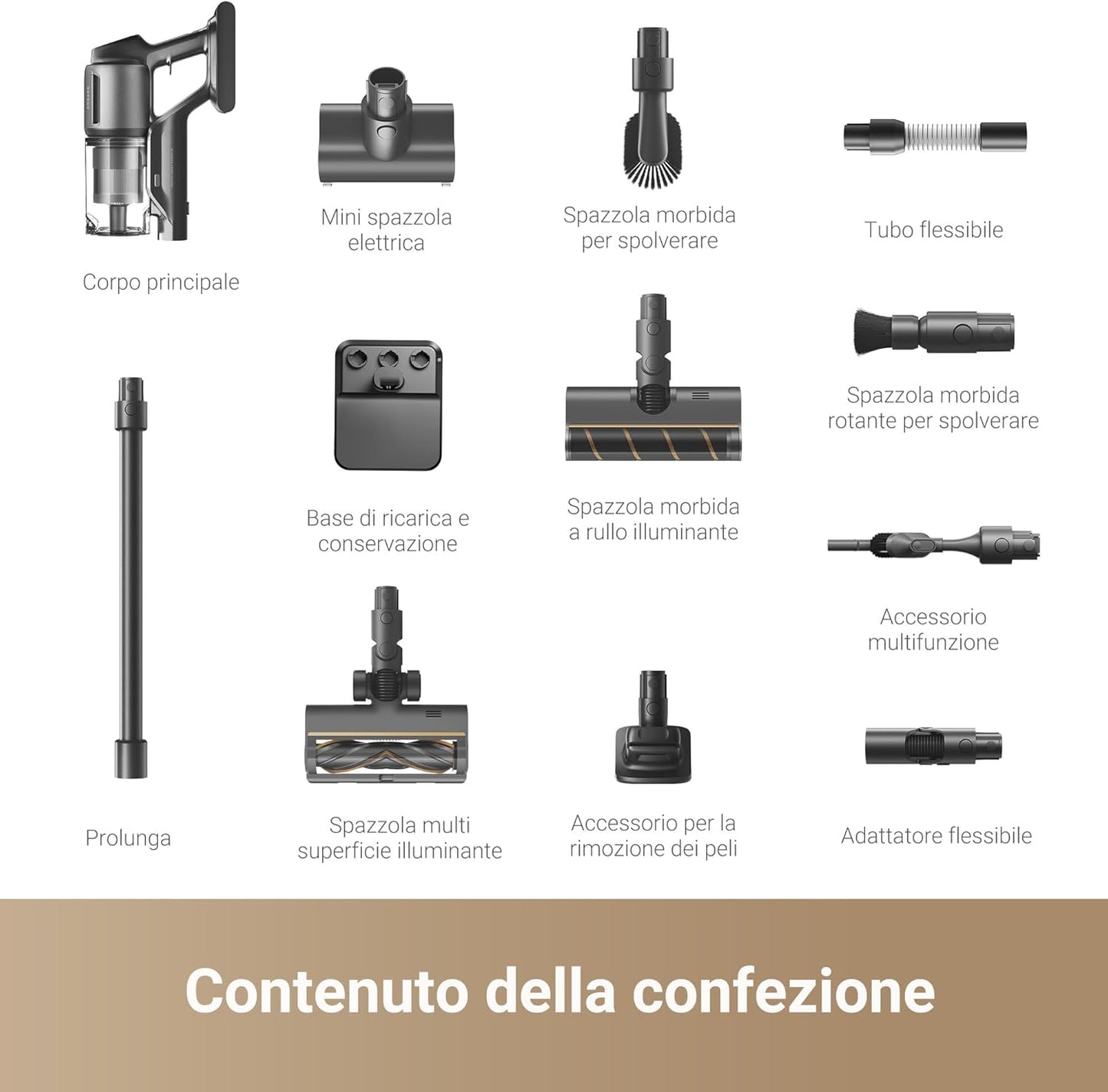 Aspirapolvere senza fili Dreame Z30