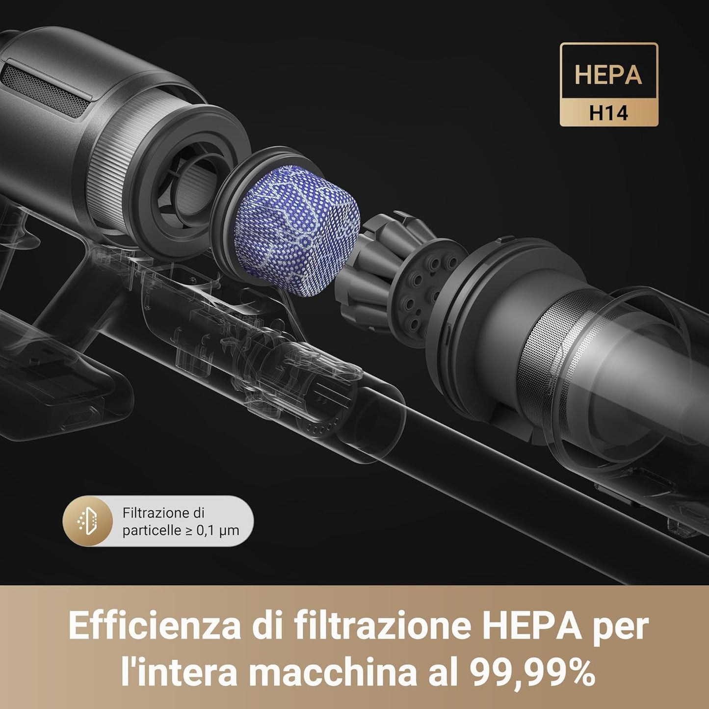 Aspirapolvere senza fili Dreame Z30