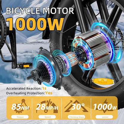 Bici Elettrica Miyazaki Pieghevole