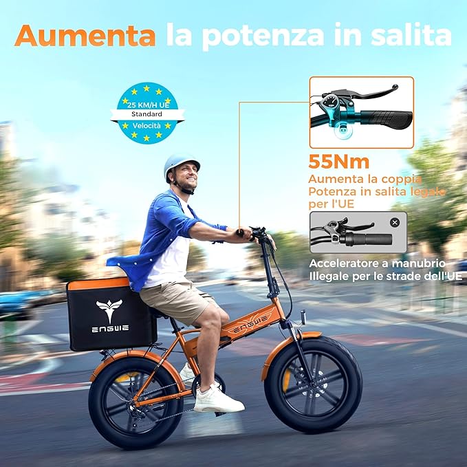 Bici Elettrica Engwe Pieghevole
