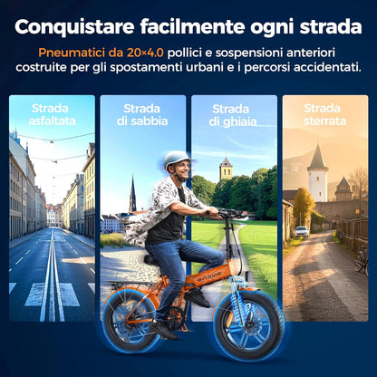 Bici Elettrica Engwe Pieghevole