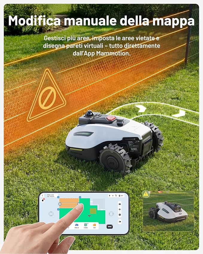 Robot Tagliaerba Mammotion Yuka