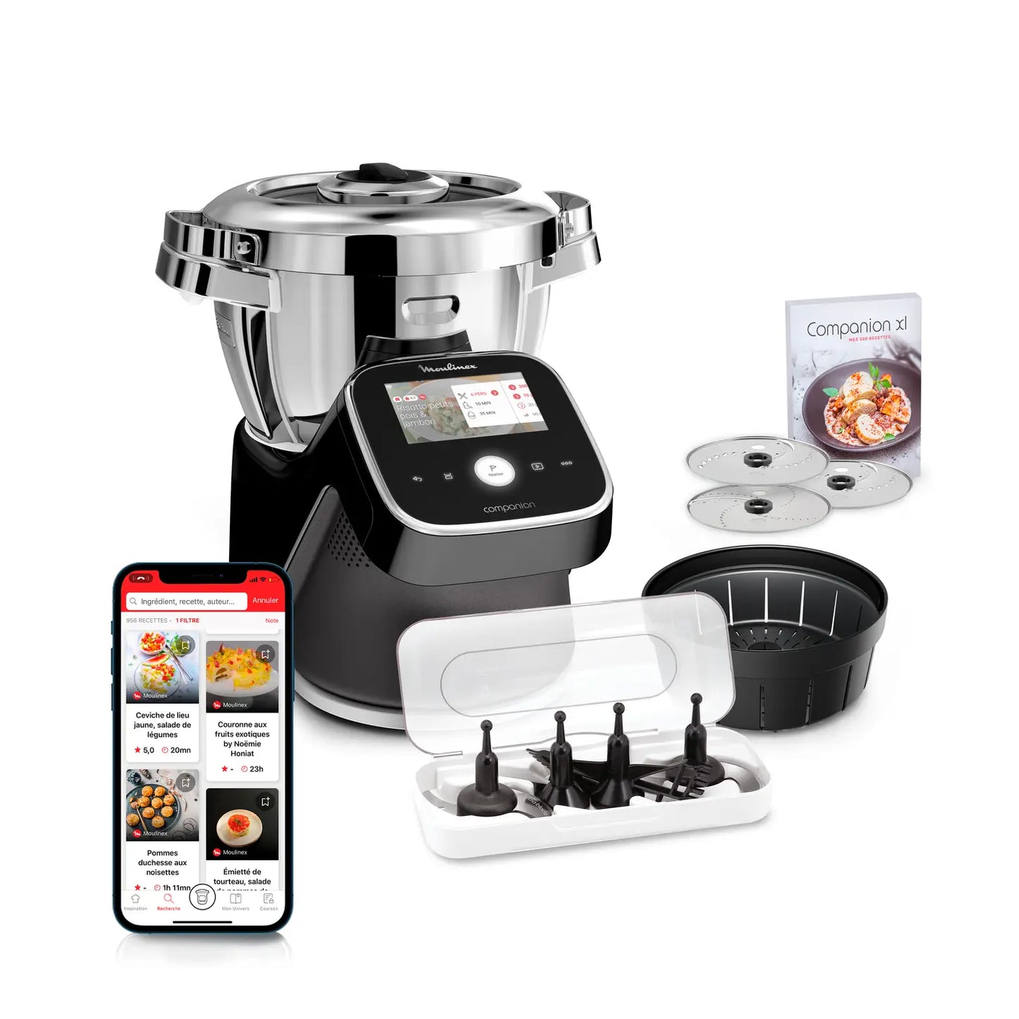 Robot da Cunina Multifunzione Moulinex i-Companion Pro Touch
