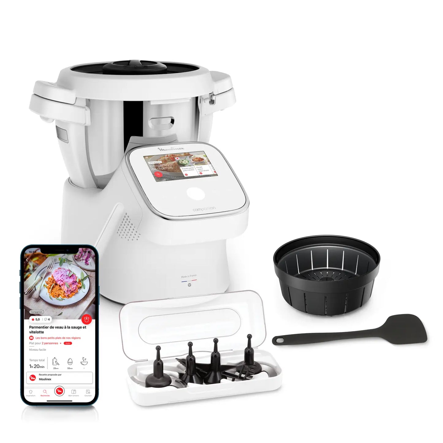 Robot da Cunina Multifunzione Moulinex i-Companion Touch