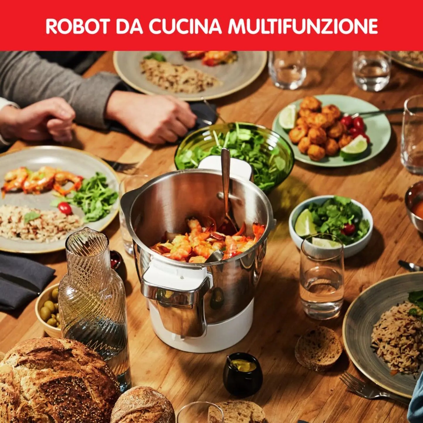 Robot da Cunina Multifunzione Moulinex i-Companion Pro Touch