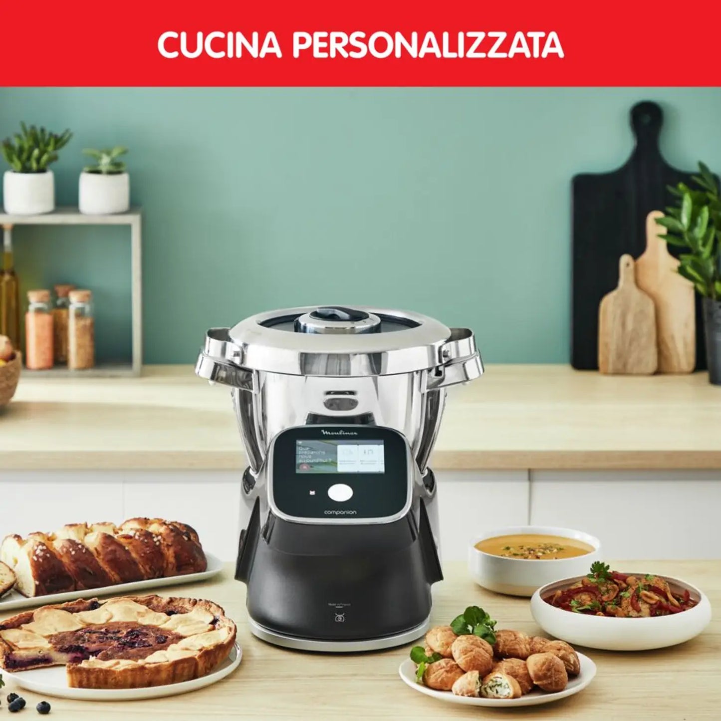 Robot da Cunina Multifunzione Moulinex i-Companion Pro Touch