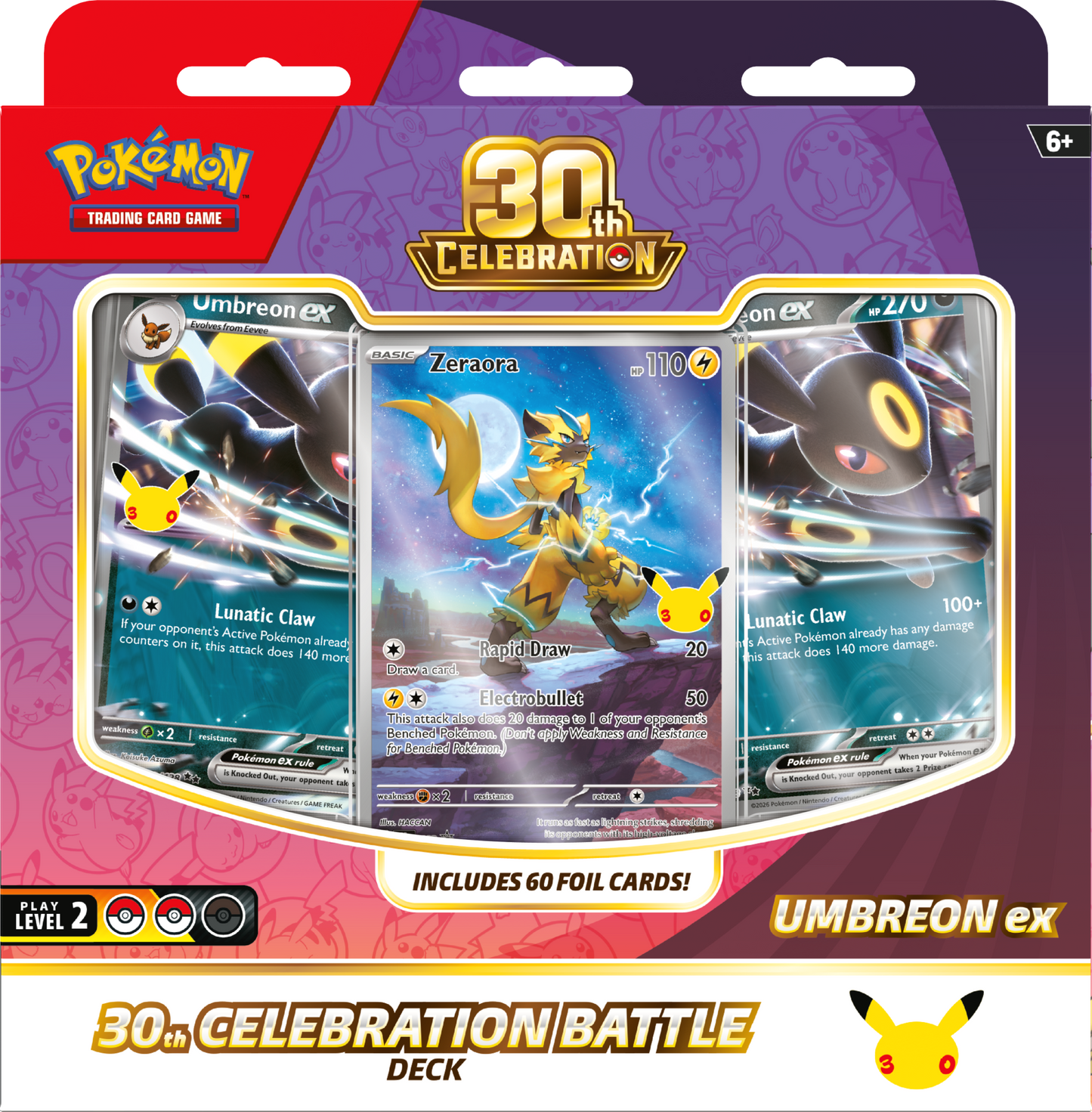 Battle Deck Umbreon 30° Anniversario