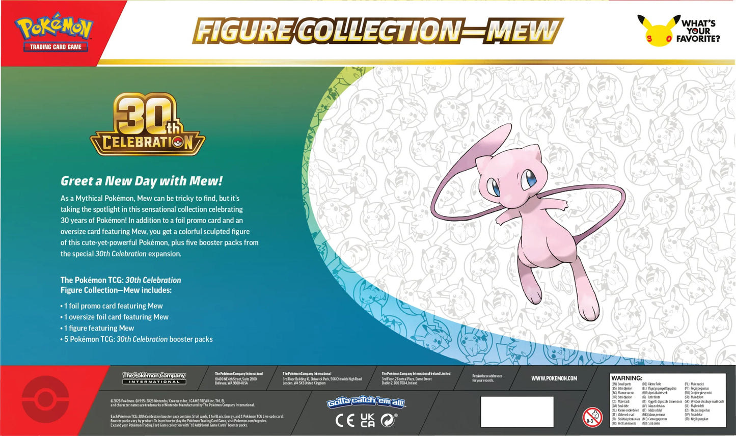 Figure Collection Mew 30° Anniversario