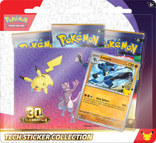 Tech Sticker Lucario 30th Anniversary